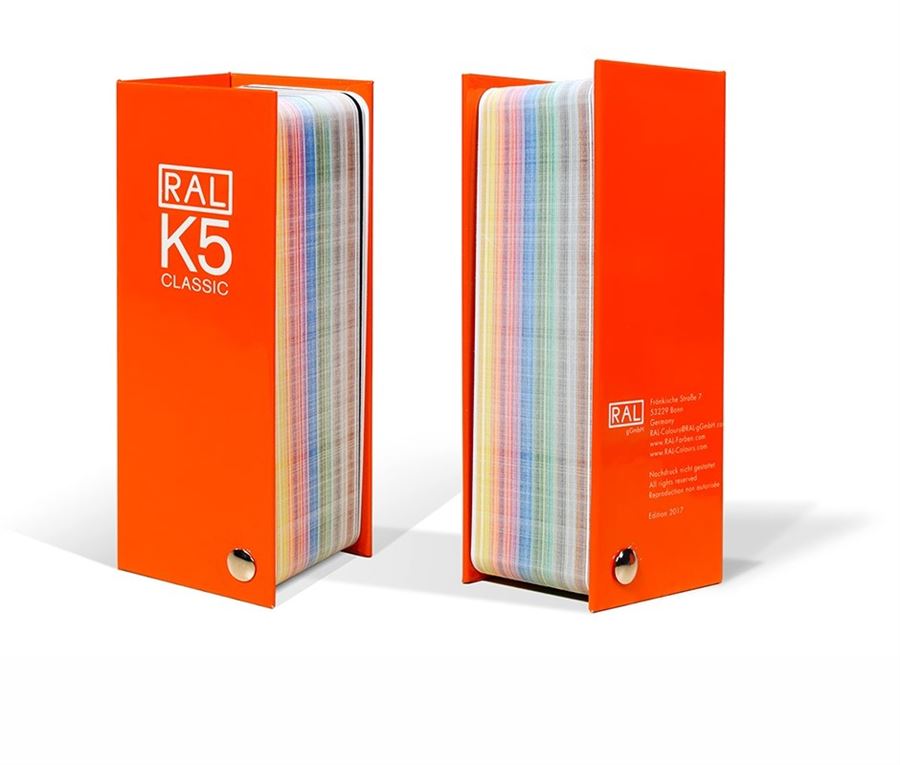מניפת צבע RAL גרמני 5 -K